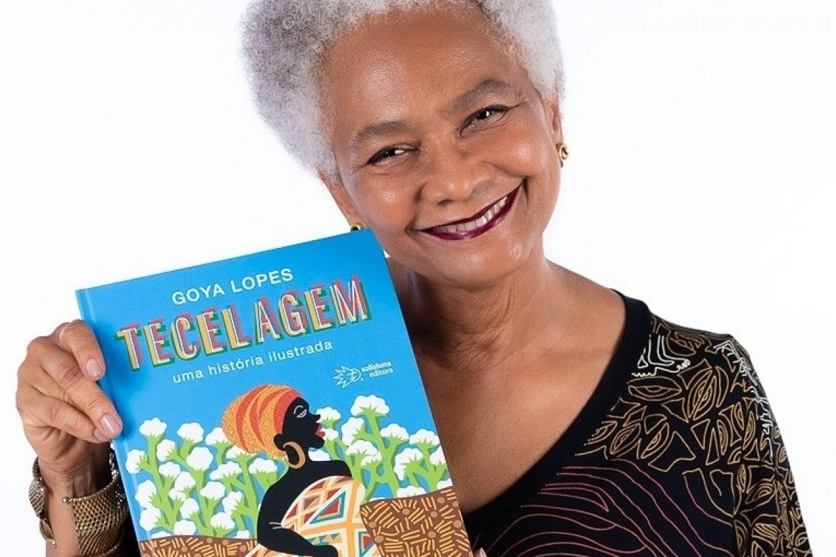 Goya Lopes lança livro infantil e faz oficina na Festa Literária Internacional VivaLivro