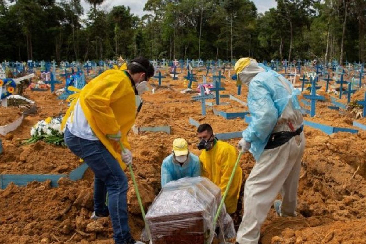Brasil atinge novo recorde com 3,2 mil novas mortes em 24h