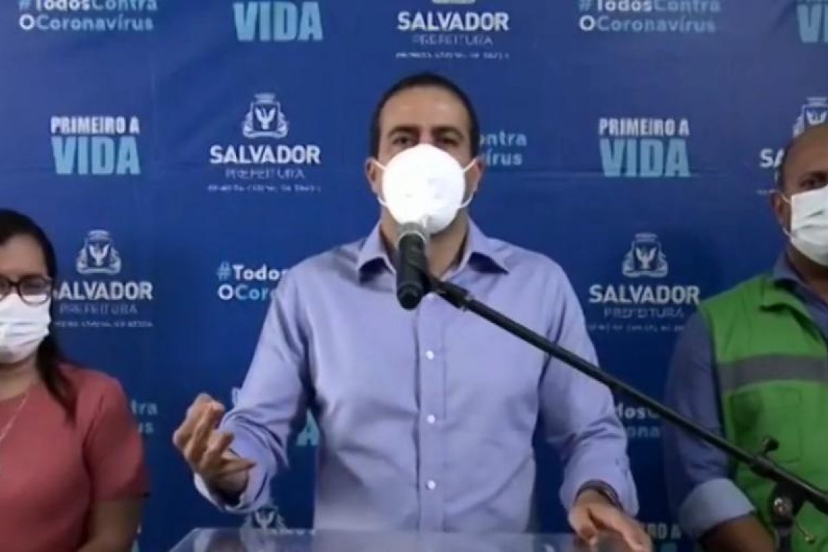 Bruno fala em reabertura do comércio após semana santa 