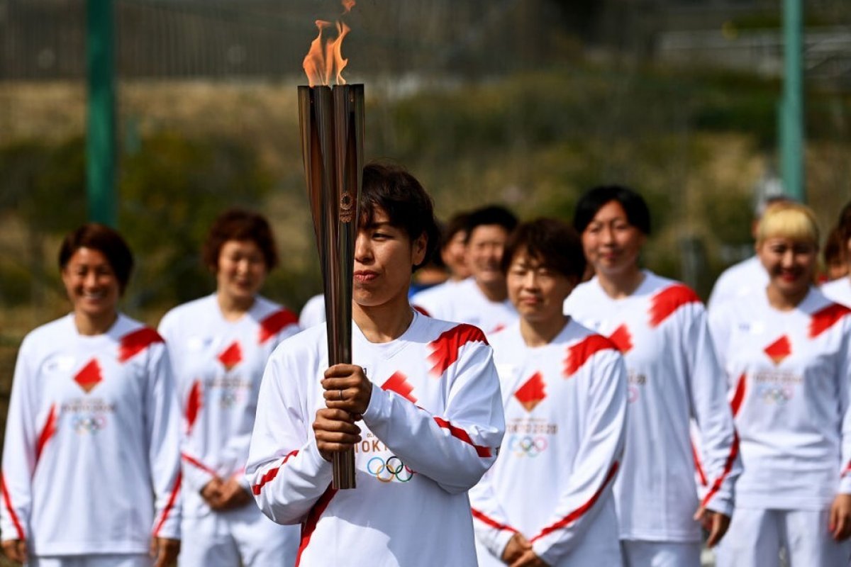 Revezamento da tocha olímpica no Japão começa nesta quinta-feira (25)