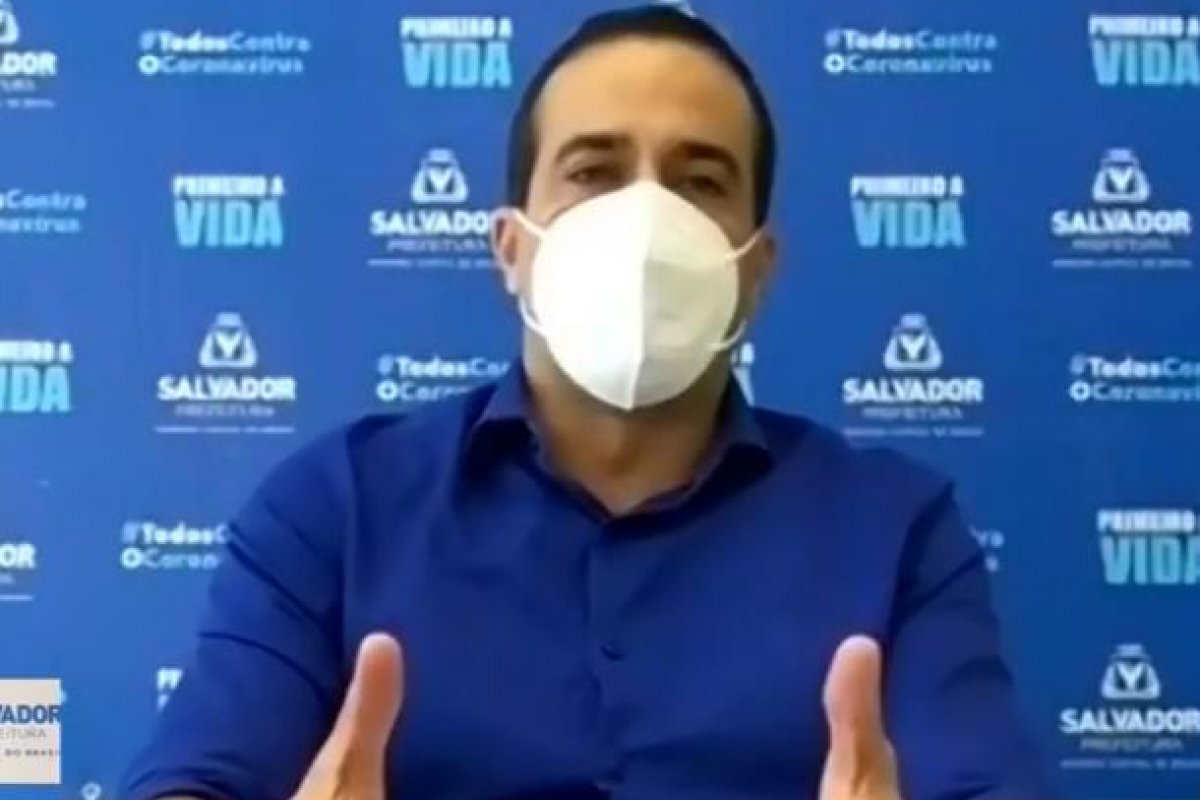 Com chegada de vacinas, Bruno Reis passa a considerar São João