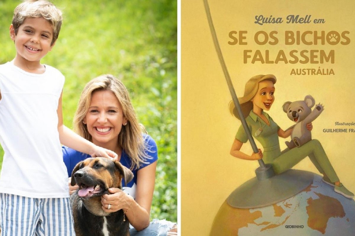 Luisa Mell lança série de livros infantis