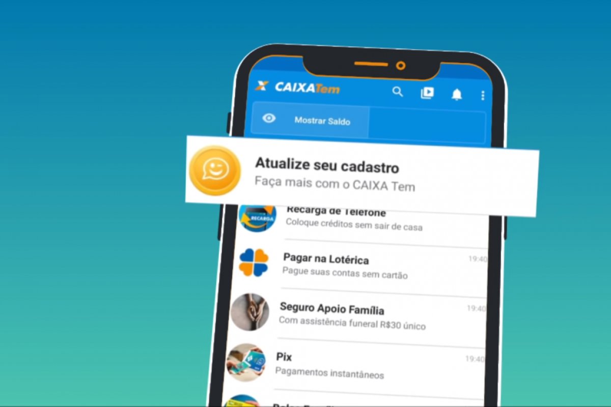 Caixa Tem libera atualização de dados para nascidos de outubro