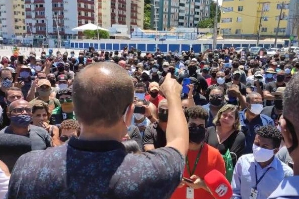 Vídeo: “Se fosse um marginal não fariam o que fizeram com o Wesley”, diz Soldado Prisco