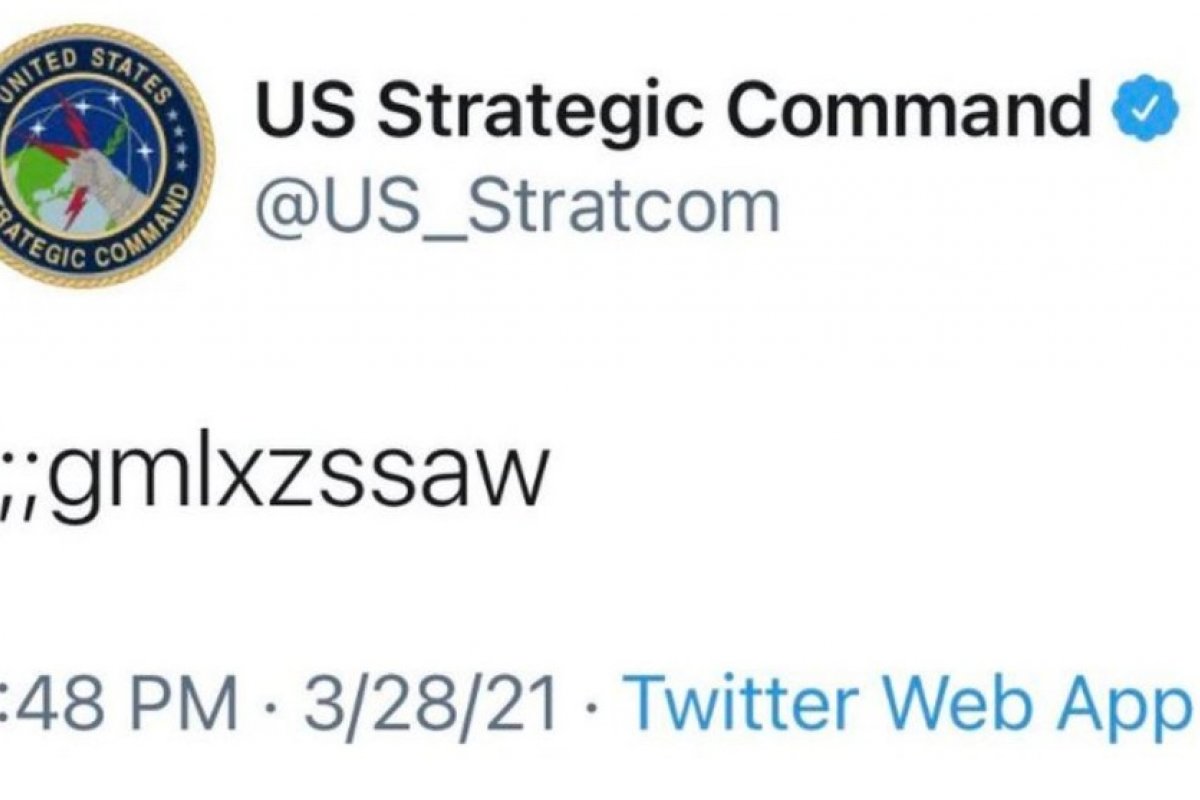 Criança escreve por engano na conta do comando das armas nucleares dos EUA