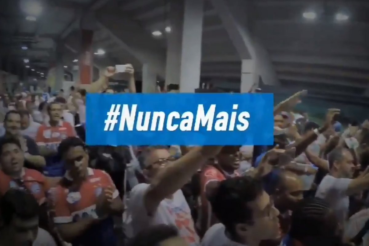 No aniversário do Golpe Militar, Bahia e mais três times celebram a democracia