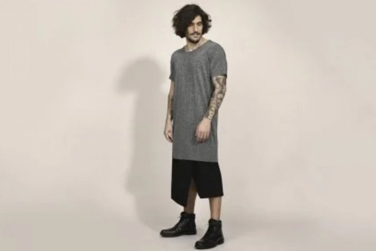 C&A lança coleção-cápsula com saias e vestidos para homens