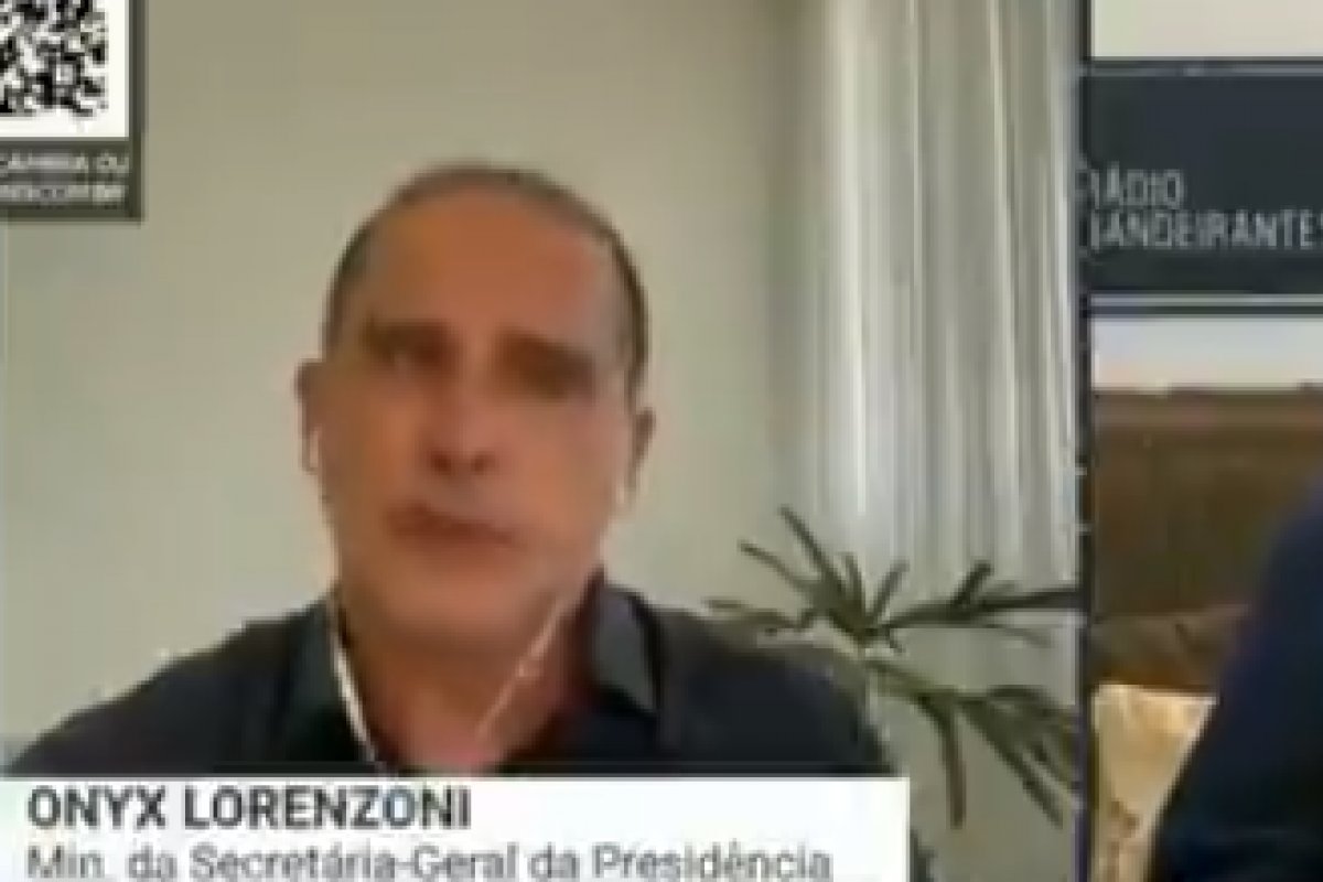 "O governante que estabelece hora para o cidadão ir e vir, tem viés autoritário" diz Onyx Lorenzoni