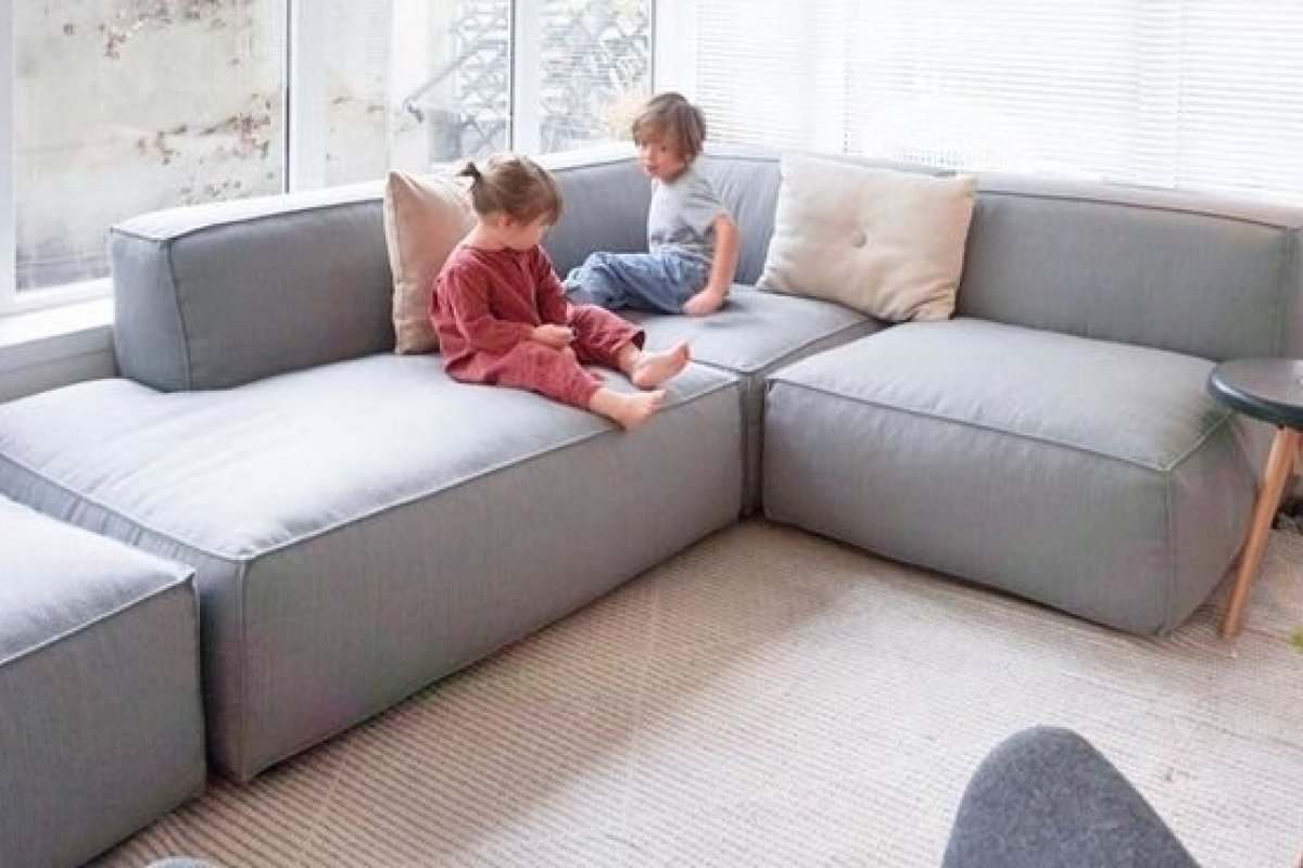 Sofás modulares se encaixam em qualquer espaço