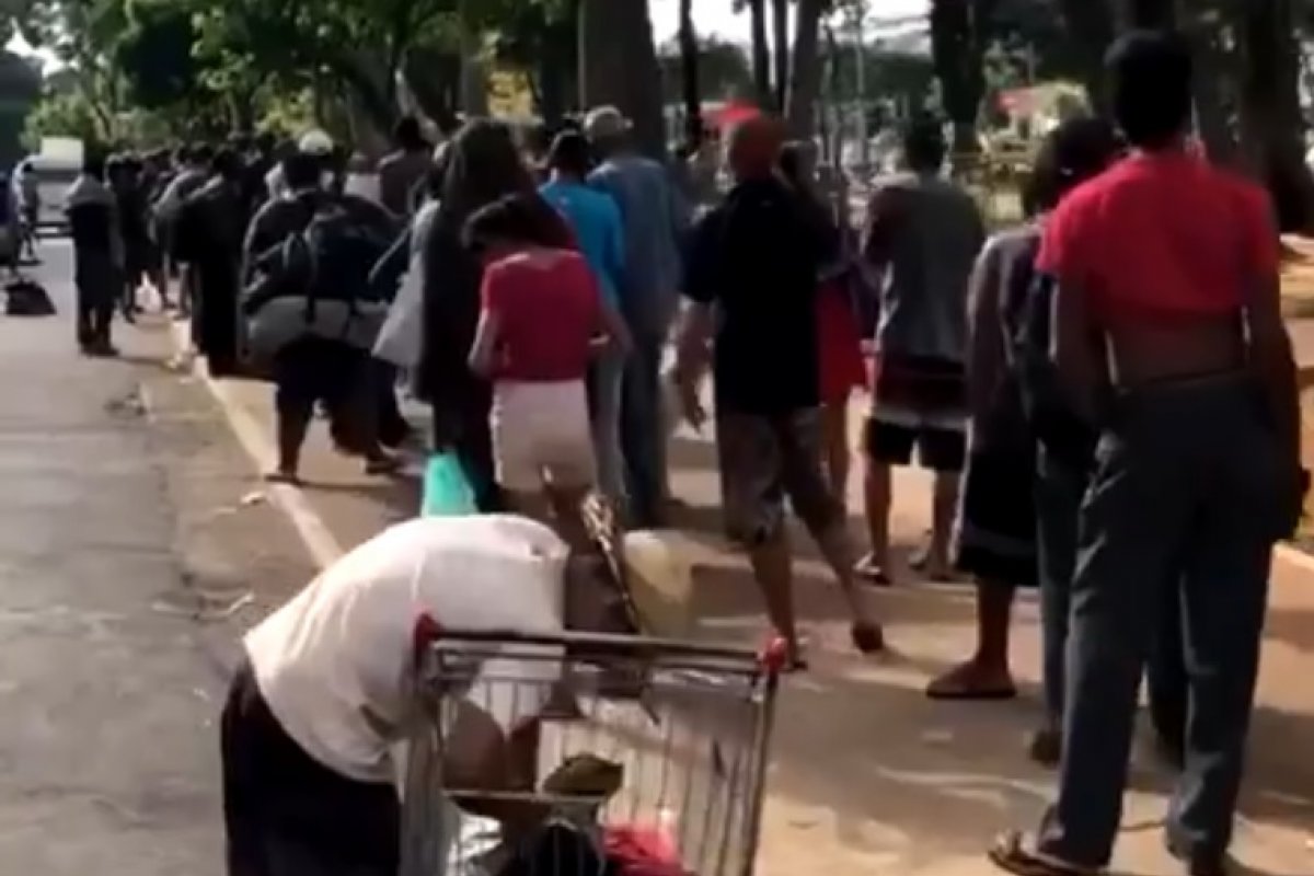 Vídeo: Padre Júlio Lancelloti denuncia fome em SP