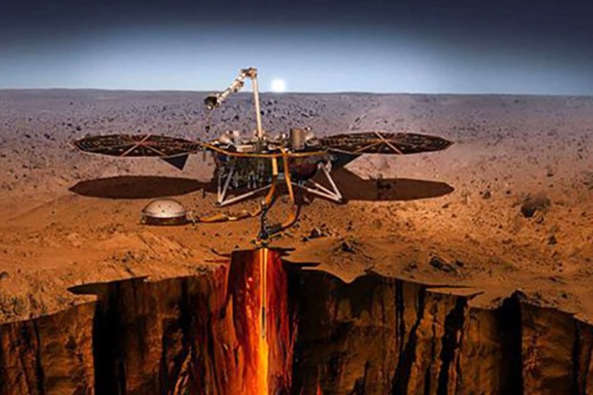 Sonda InSight detecta dois enormes terremotos em Marte