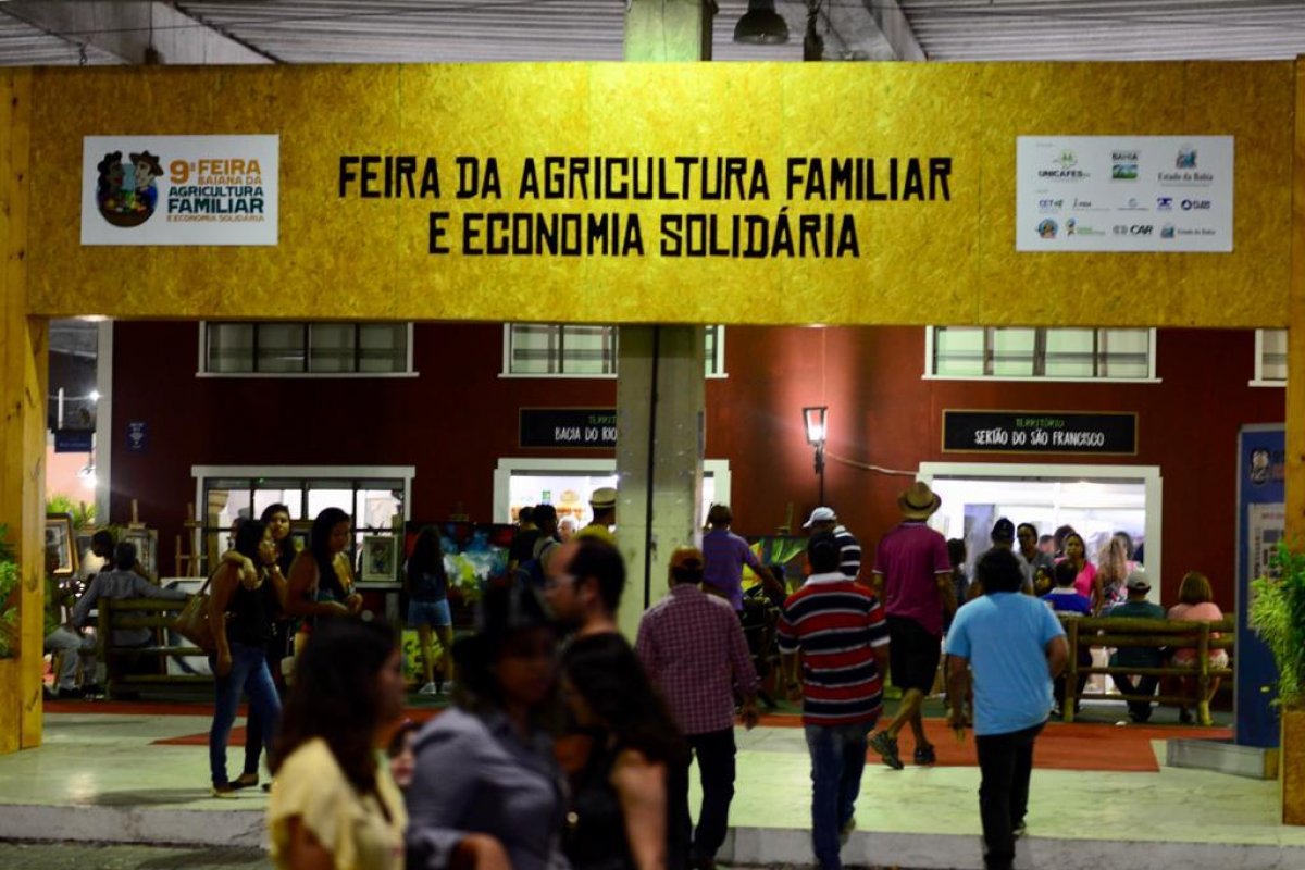 Feira Baiana da Agricultura Familiar e Economia Solidária abre inscrições