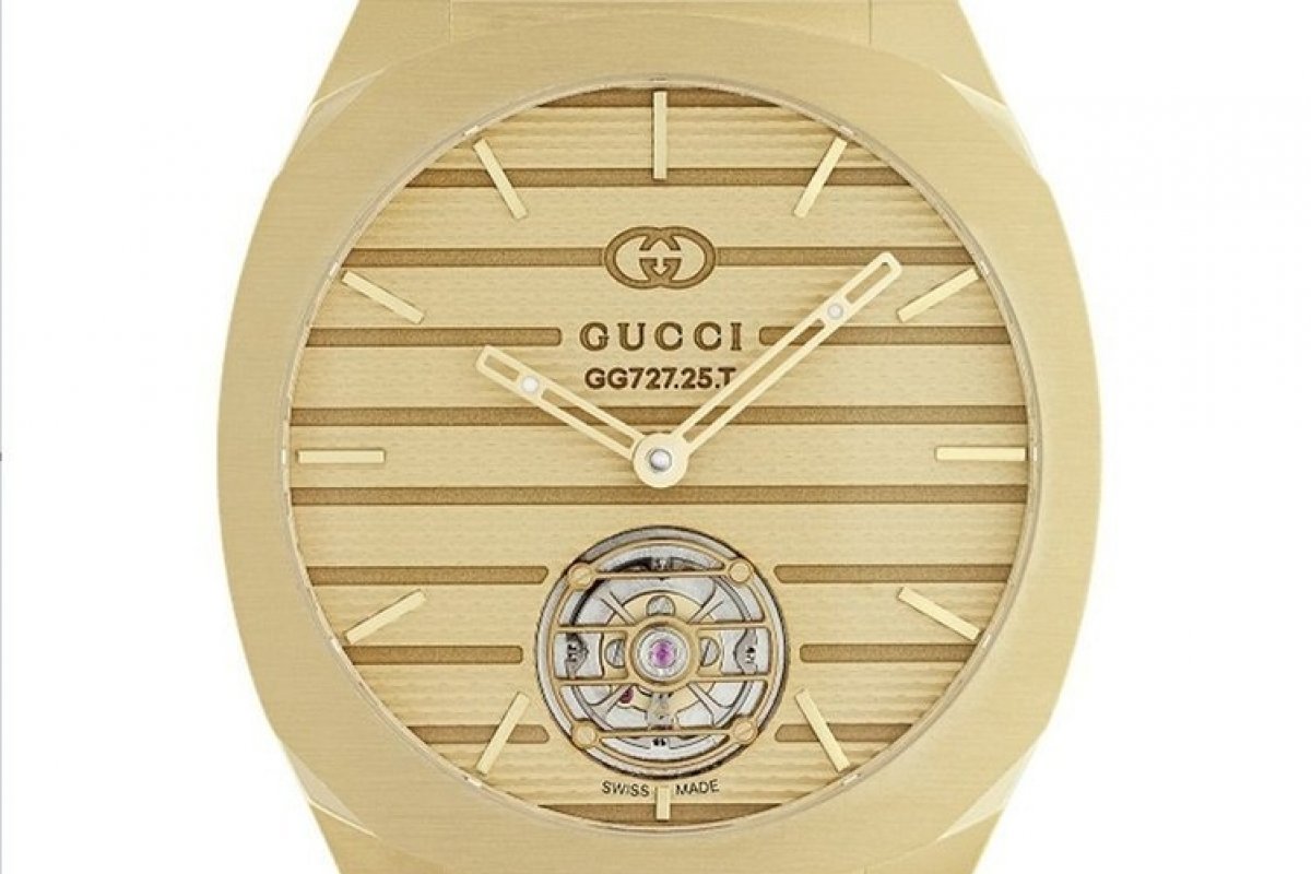 Depois da linha de joias finas lançada em 2019, Gucci lança linha de alta relojoaria!