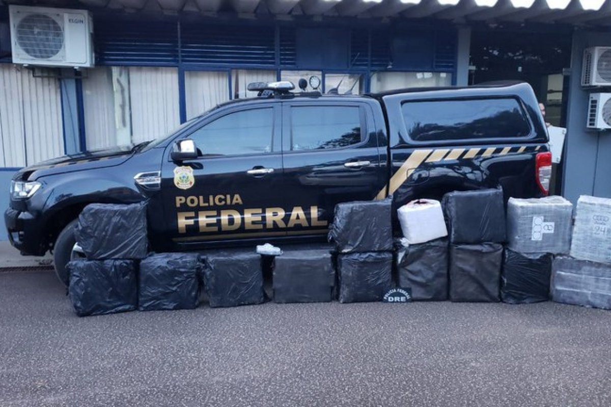 Aeronave carregada com 579 kg de cocaína é apreendida em Rondônia