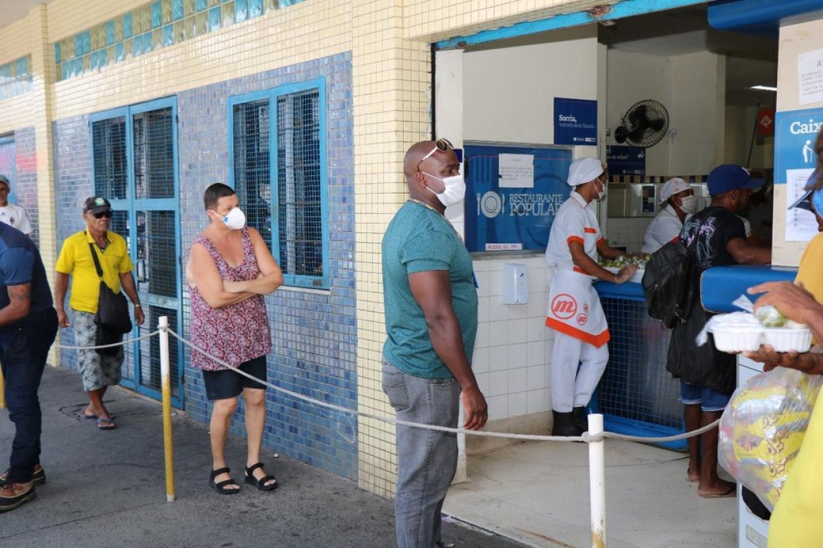 Restaurantes Populares serviram 311 mil refeições no 1º trimestre