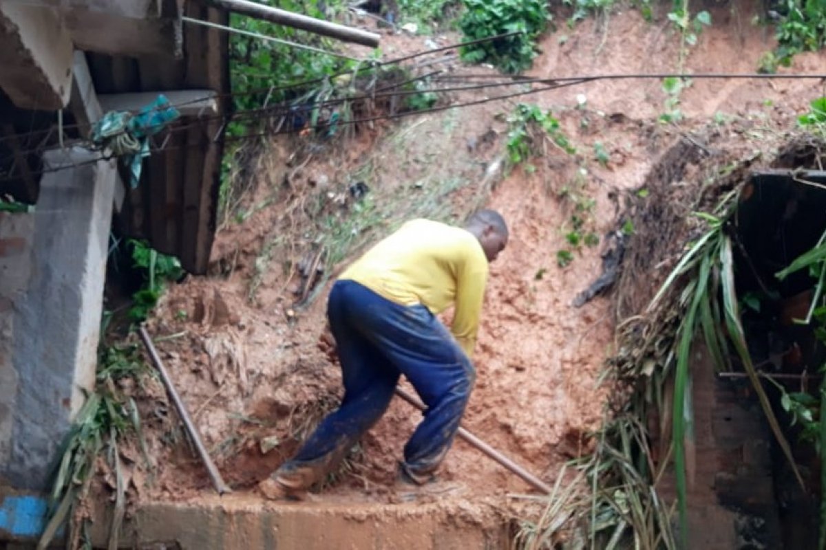Defesa Civil de Salvador registra 114 ocorrências nesta segunda-feira