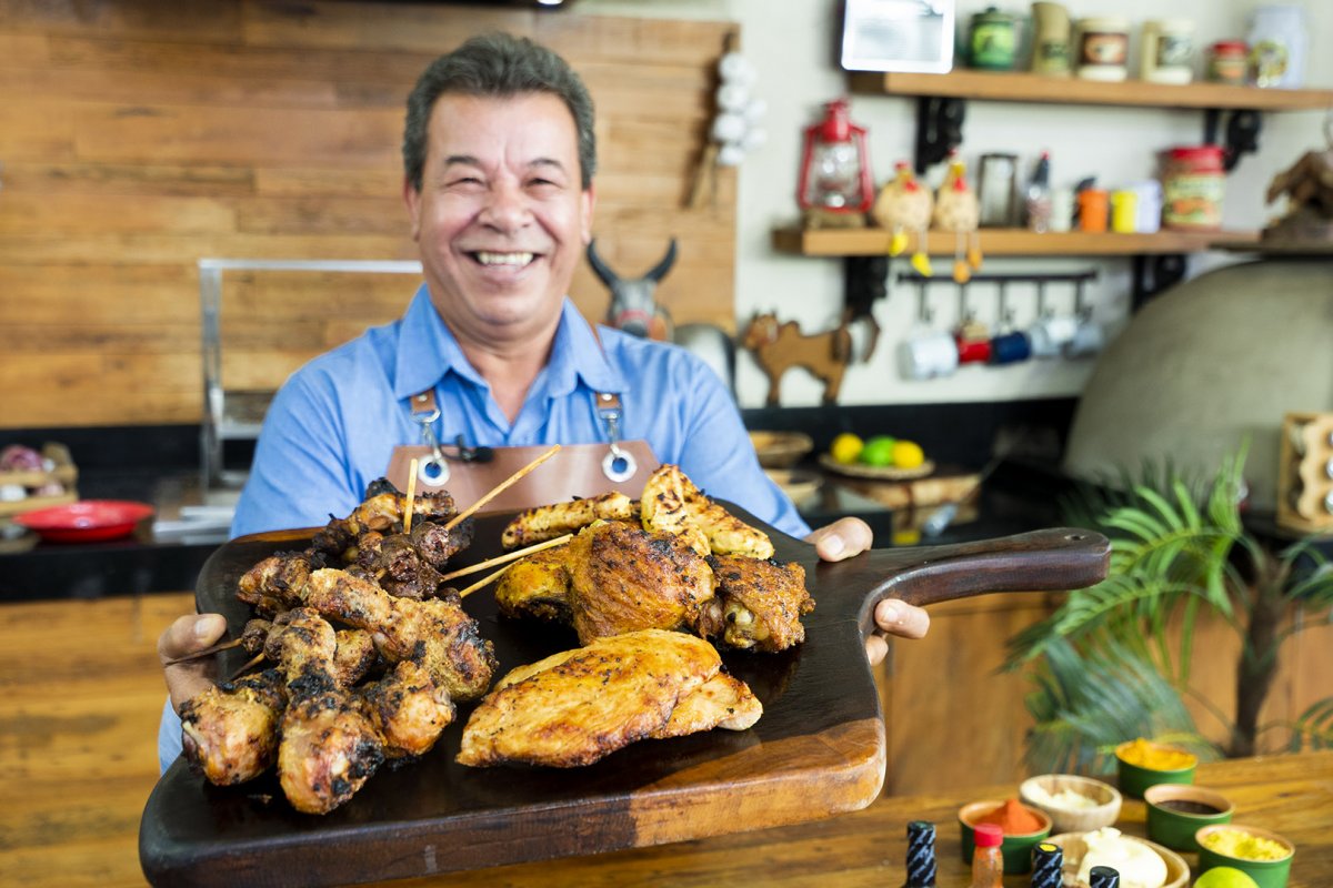 Churrasco com 5 cortes baratos de frango!