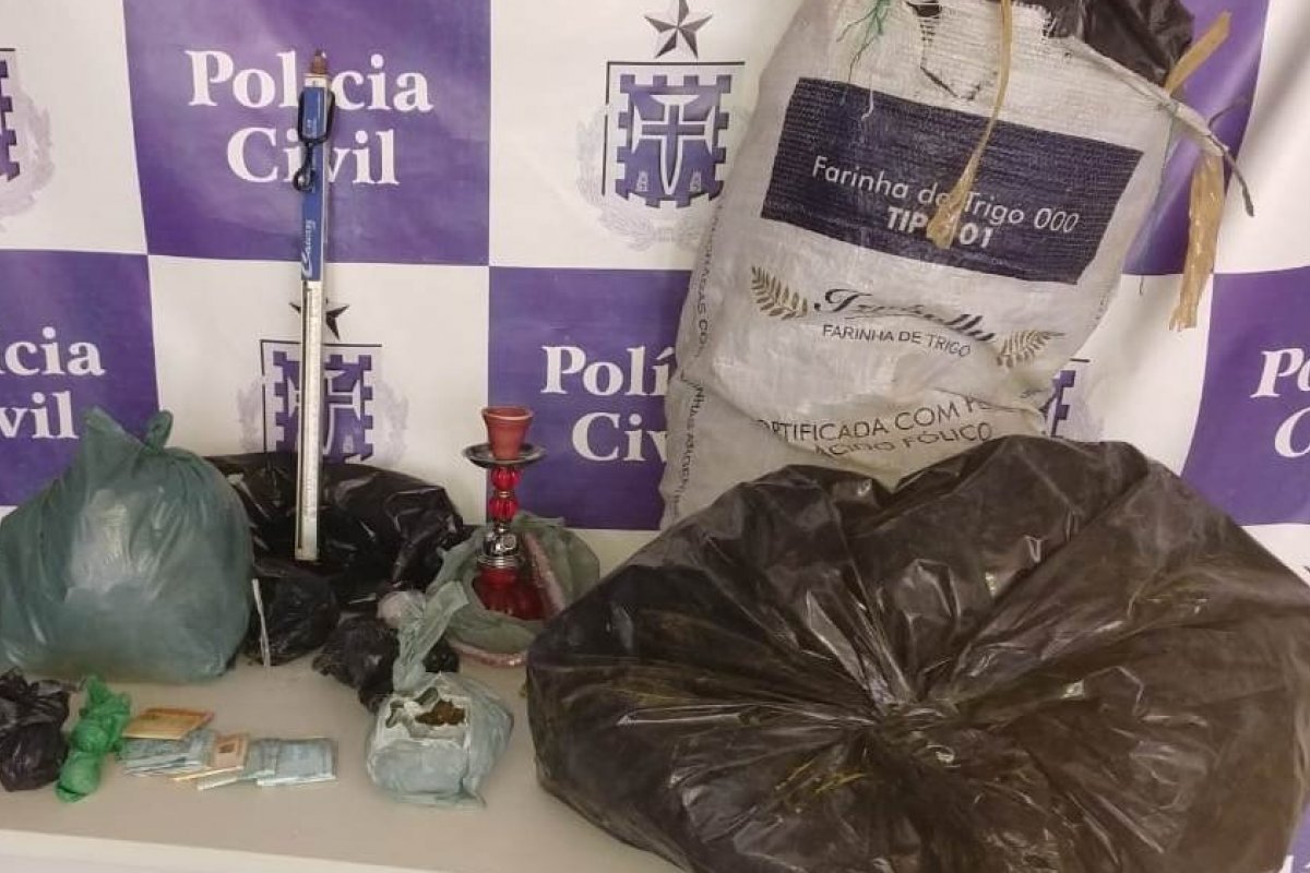 Dois homens são presos com 20 quilos de maconha no norte da Bahia