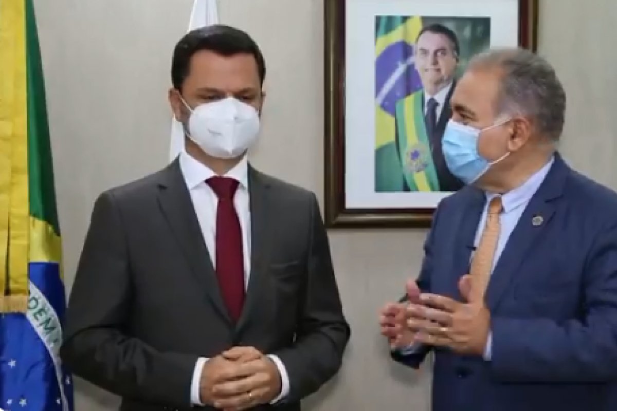 "Saúde e Justiça", garante Marcelo Queiroga sobre prioridade da Covid-19