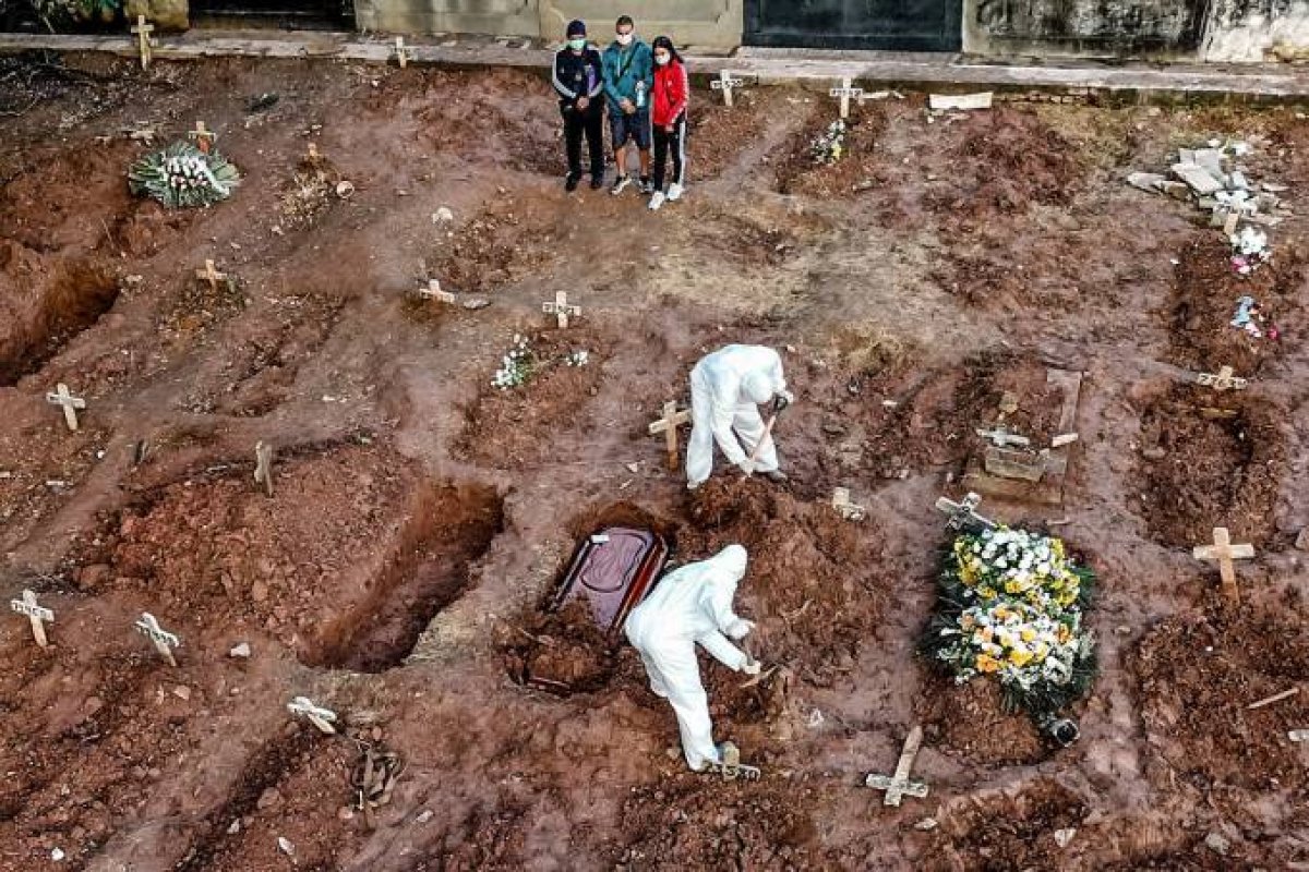 Brasil ultrapassa marca de 360 mil mortes pela covid-19