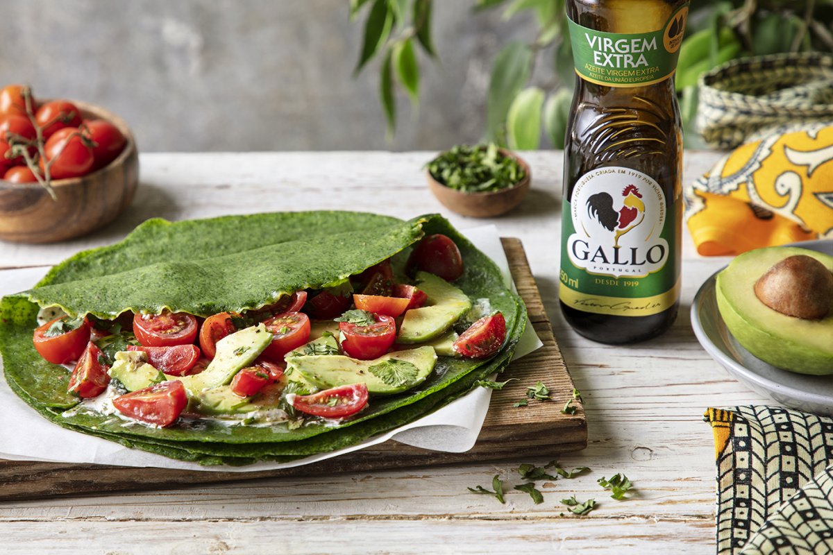 Aprenda uma receita de crepe salgado leve e saudável!