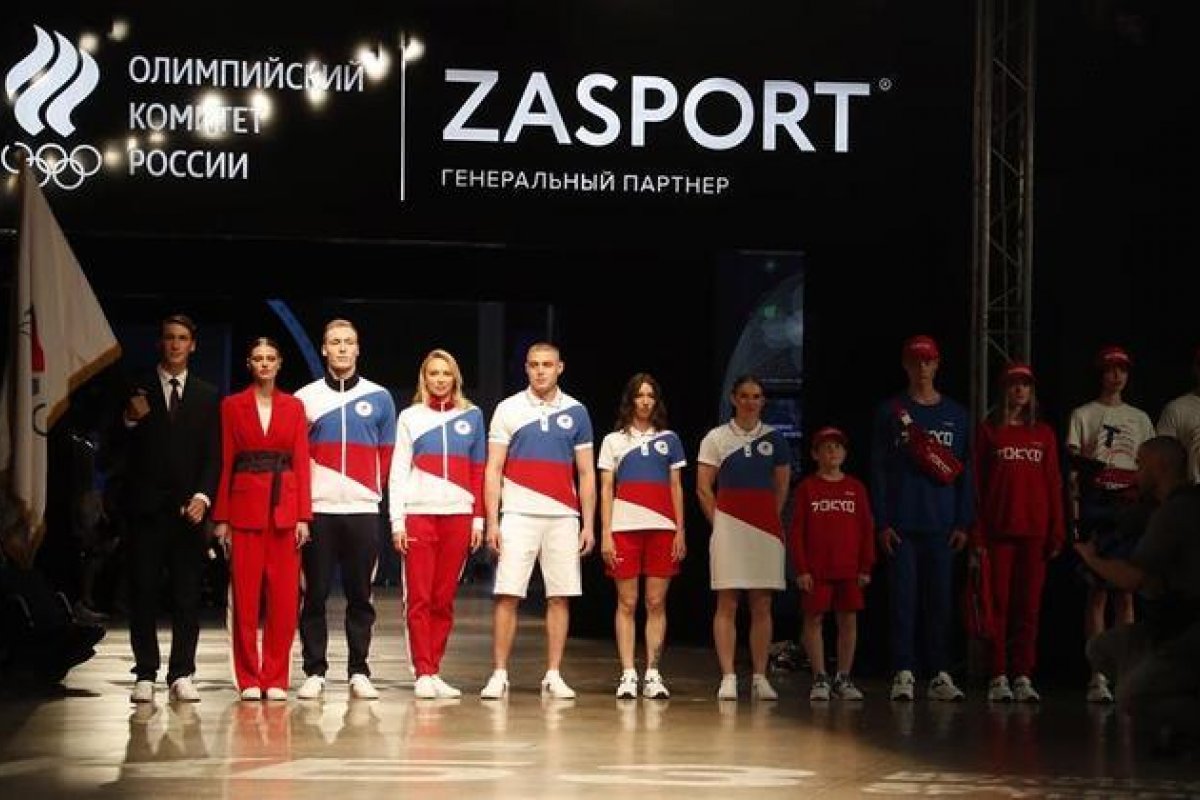 Rússia divulga uniforme para Jogos Olímpicos Tóquio 2020