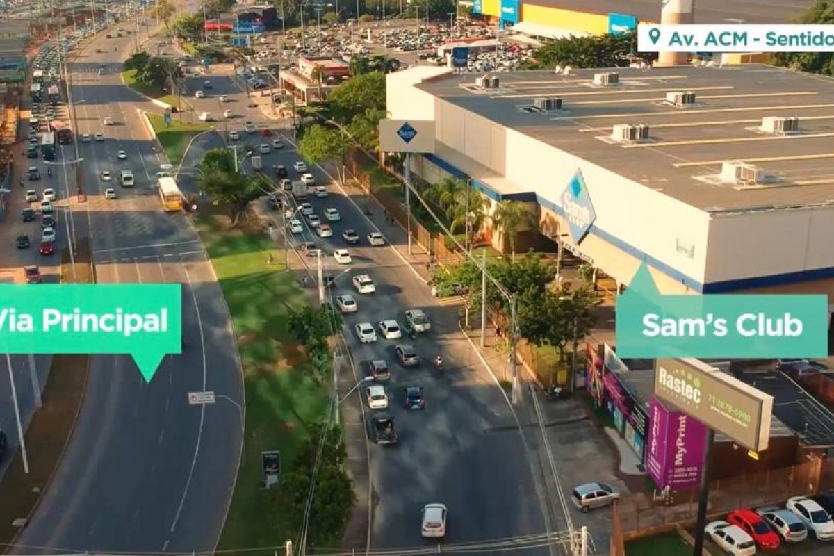 Mudanças na Av. ACM são adiadas por causa de chuvas