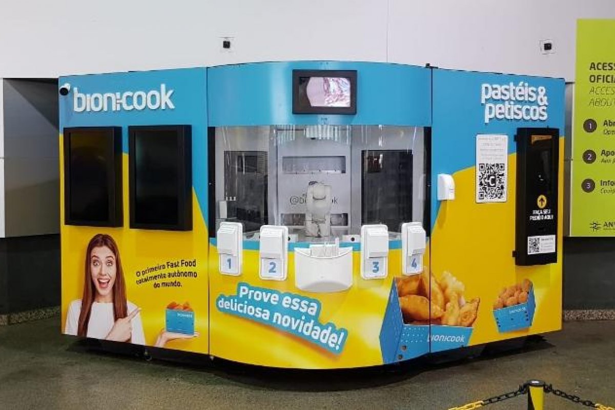 São Paulo vai ganhar primeira rede de fast-food com venda de lanches 100% automatizados