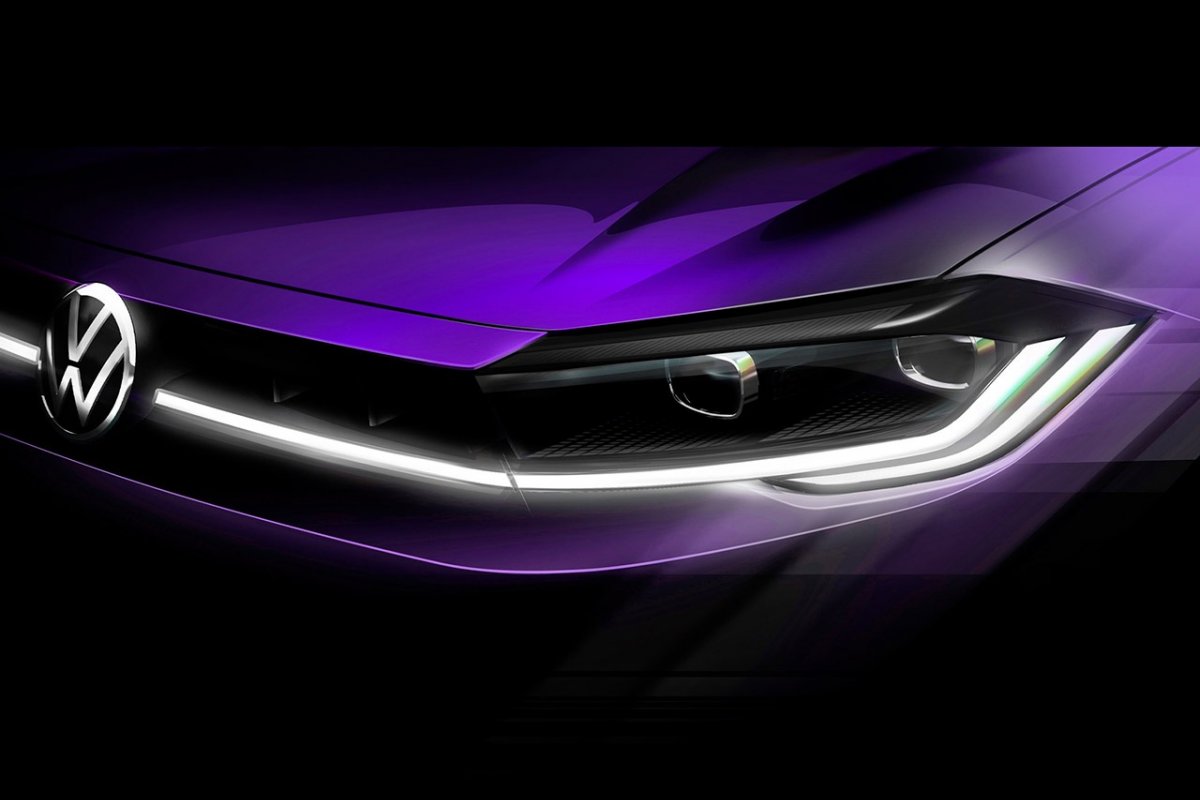 Novo Polo 2022 tem teaser divulgado na Europa