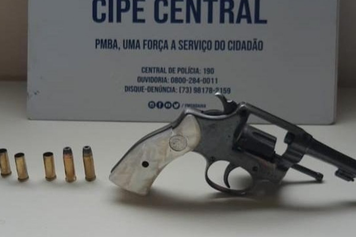 Sete armas são apreendidas nas últimas 24h em Salvador e outras cidades da BA