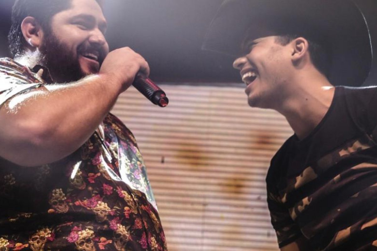 Filho do cantor Leonardo, Matheus Vargas é o convidado especial de live de César Menotti e Fabiano