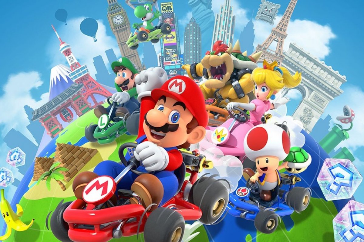 Sucesso da Nintendo, 'Mario Kart Tour' atinge marca de 200 milhões de downloads