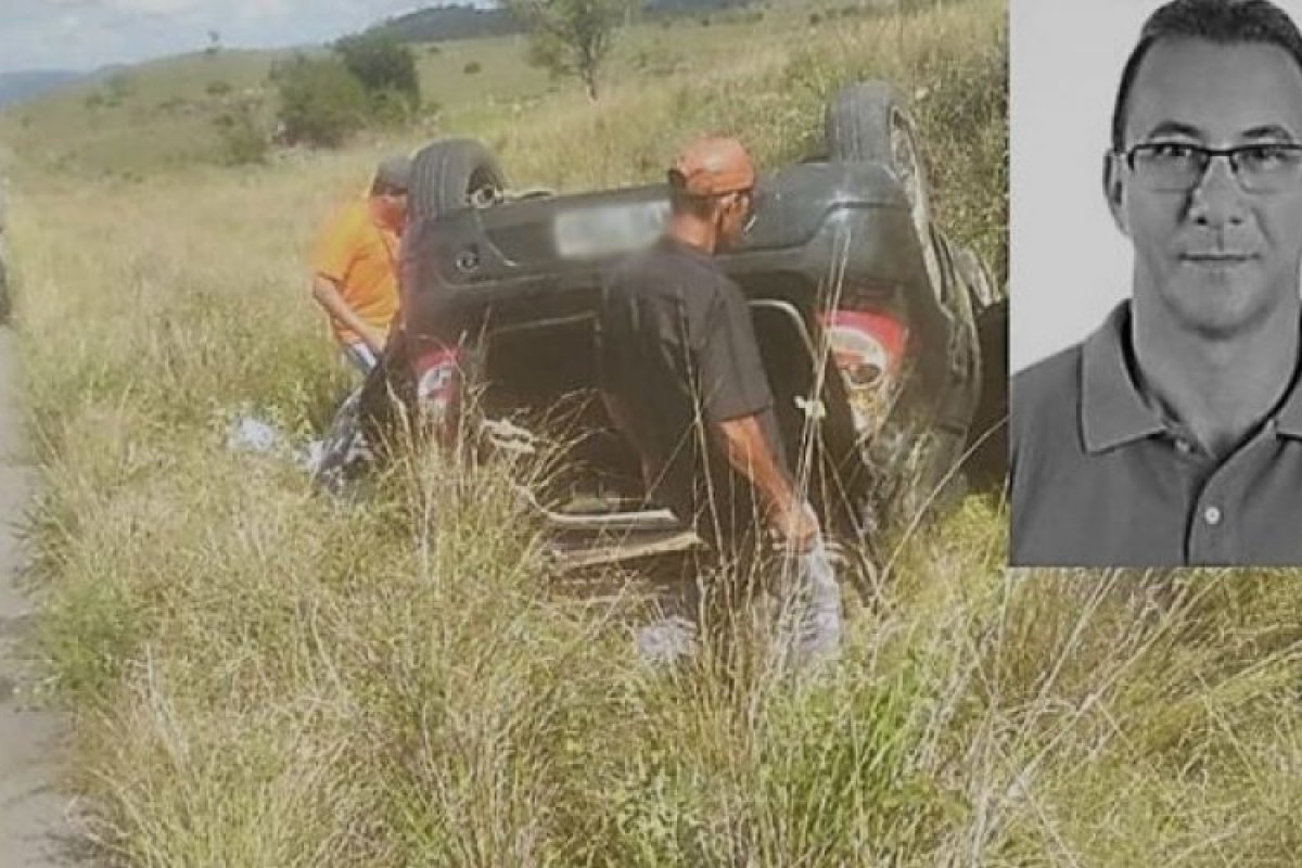 Carro capota e deixa vereador ferido no interior da Bahia