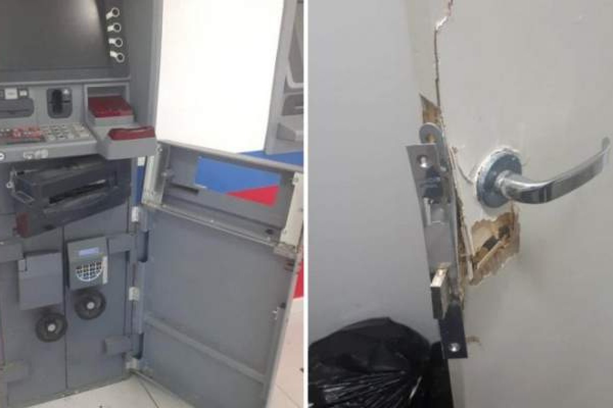 Dois homens são presos após furto de banco no interior da Bahia