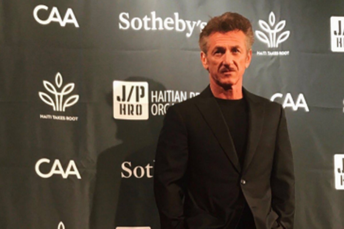 ONG de Sean Penn ajudará o RJ em esforço contra Covid-19