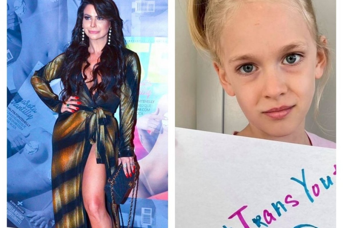 Modelo brasileira Camila Montovani se emociona com  menina trans de 9 anos que  confrontou autoridades: “Me atacam desde os 4 anos de idade!” 