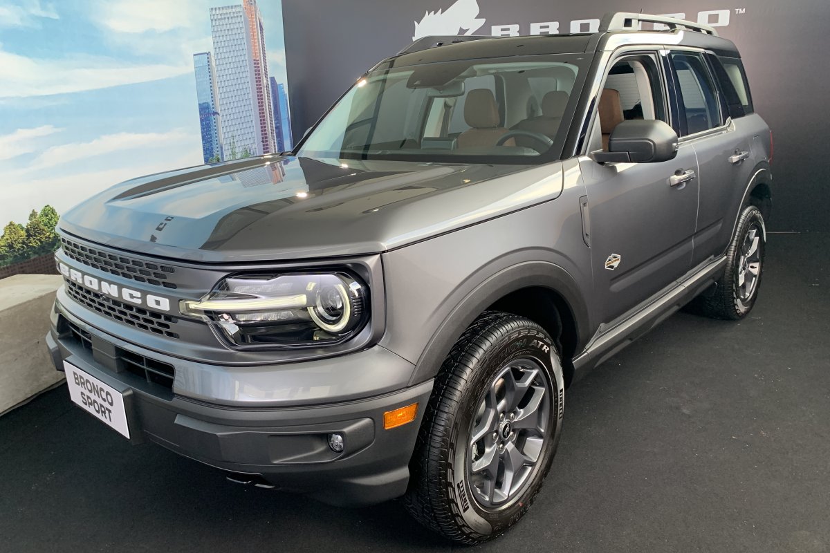 Vimos de perto o Ford Bronco Sport que chega ao país dia 20/05
