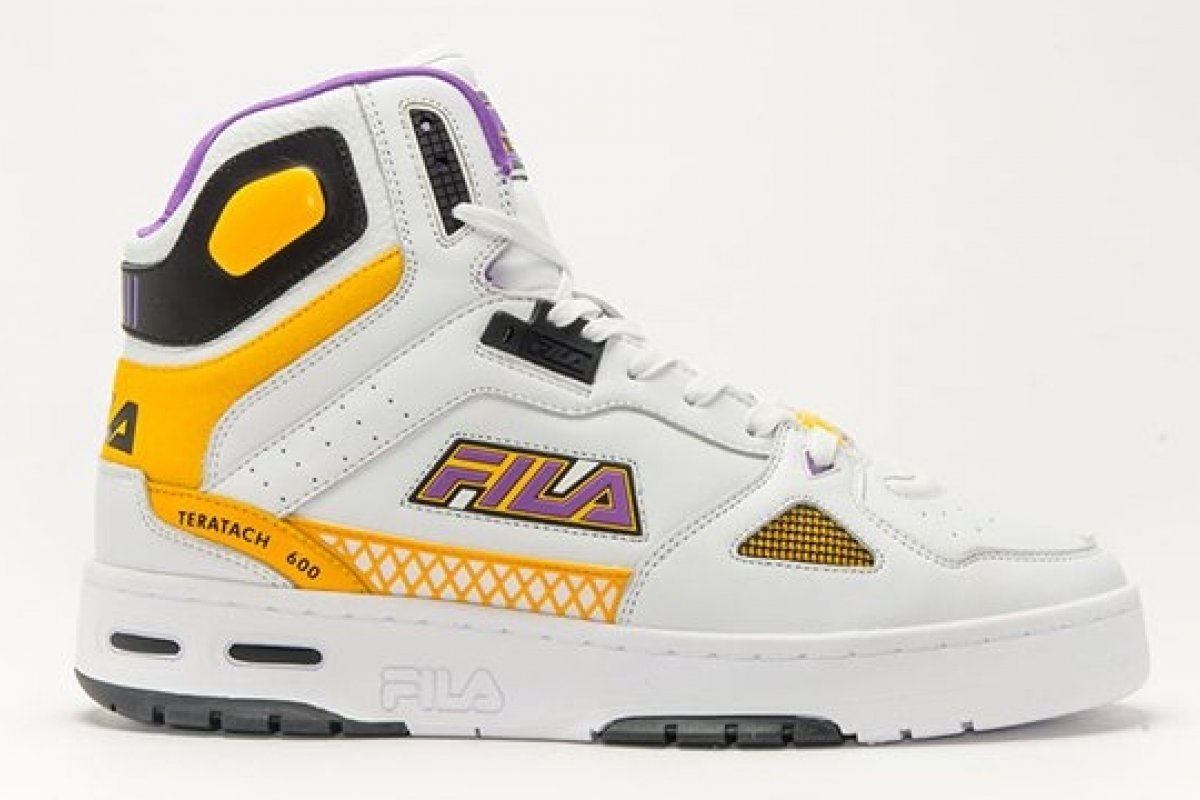 Fila celebra seus 110 anos com releitura de cano alto do tênis Teratach 600, sucesso dos anos 90