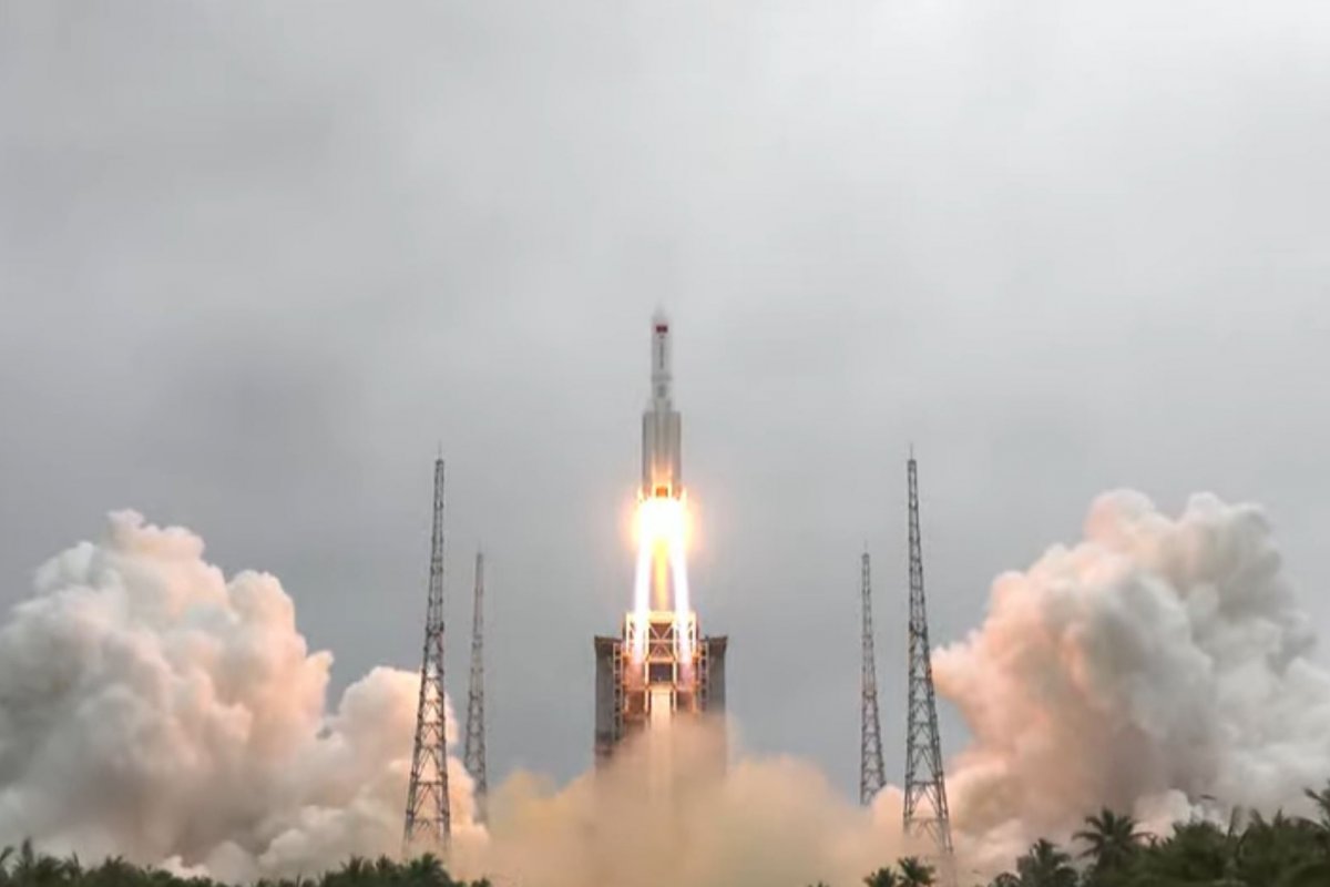China anuncia lançamento de primeiro módulo de sua futura estação espacial