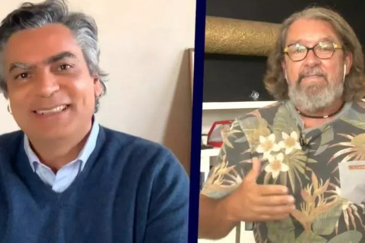 Vídeo: Mainardi xinga Kakay ao final da transmissão do Manhattan Connection nesta quarta-feira (28)