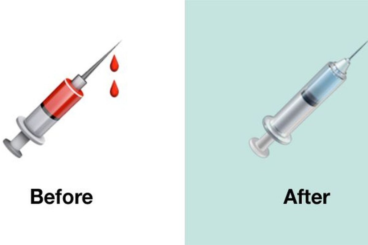 Apple muda emoji de seringa do iOS 14.5 por causa da pandemia