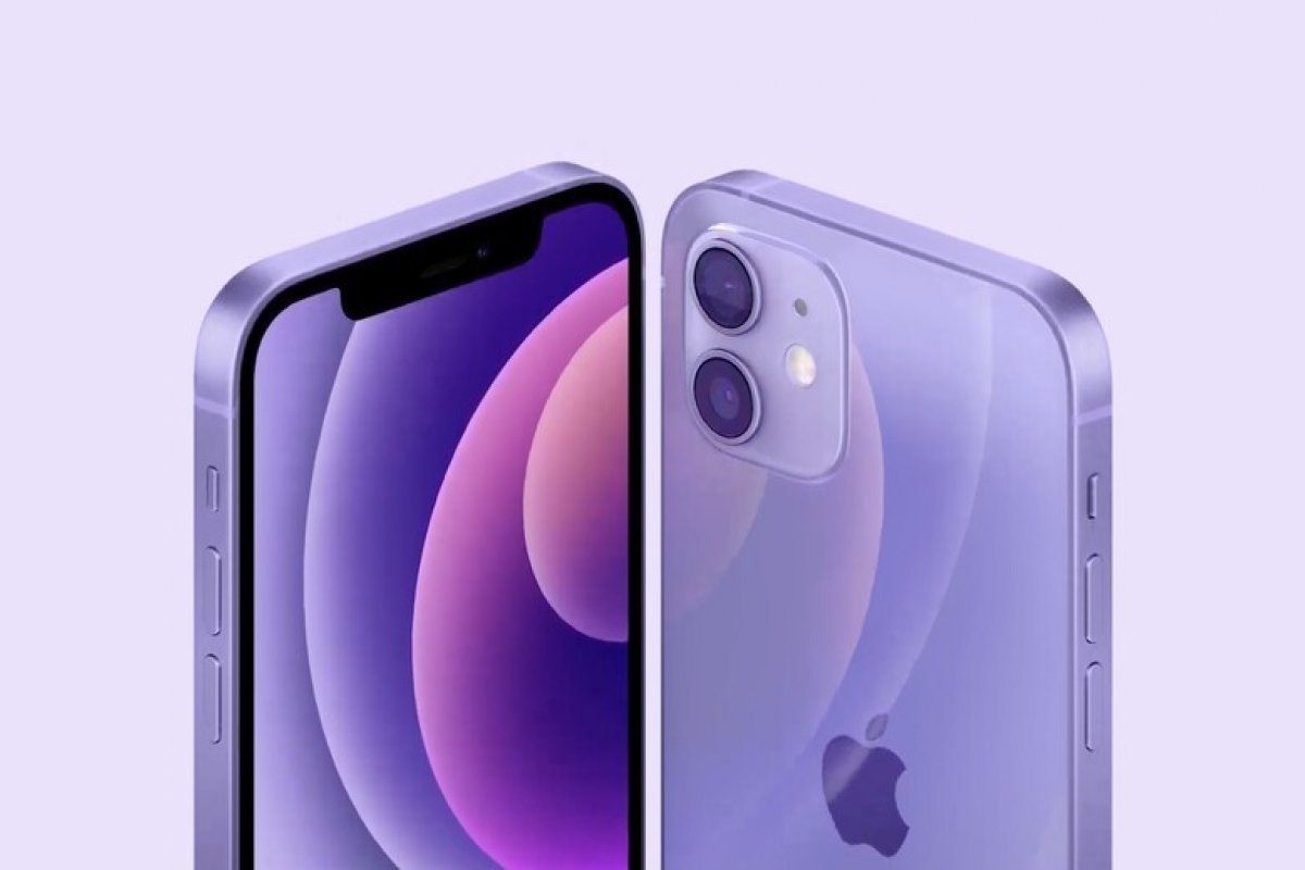 Apple realiza o lançamento do modelos do iPhone 12 roxo no Brasil