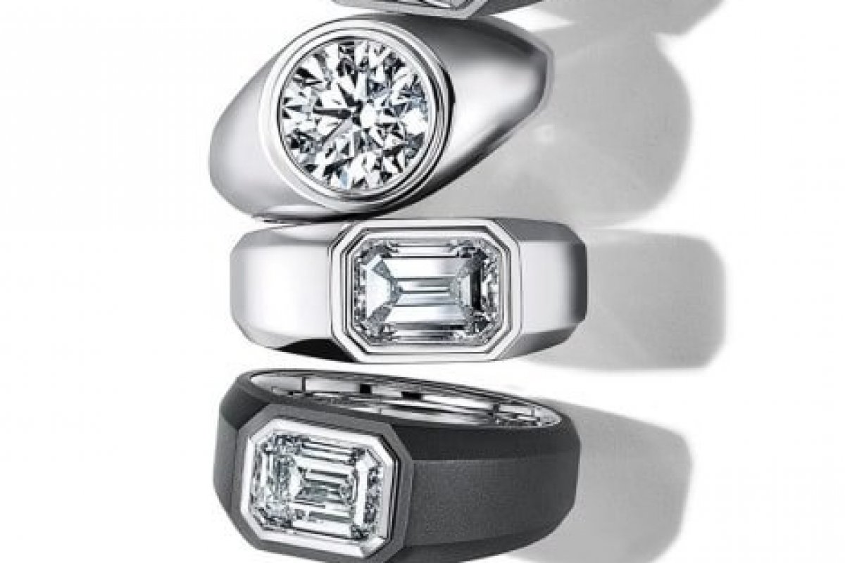 Tiffany & Co. irá lançar anéis de noivado cravejados de diamante para homens