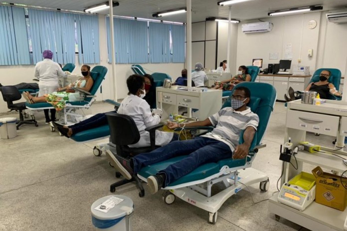 Hemoba da Vasco, em Salvador, funciona no feriado deste sábado (1)