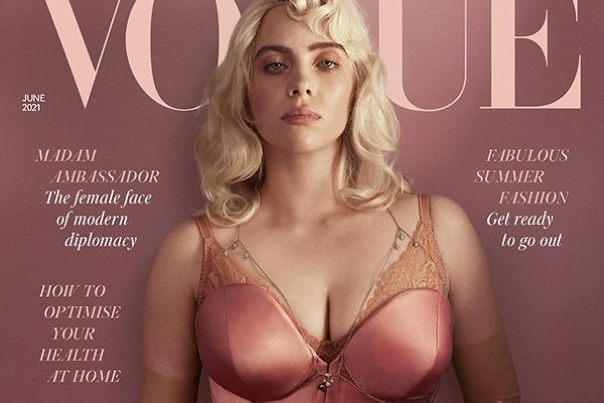 Prestes a lançar seu novo álbum, Billie Eilish é capa da ‘Vogue UK’