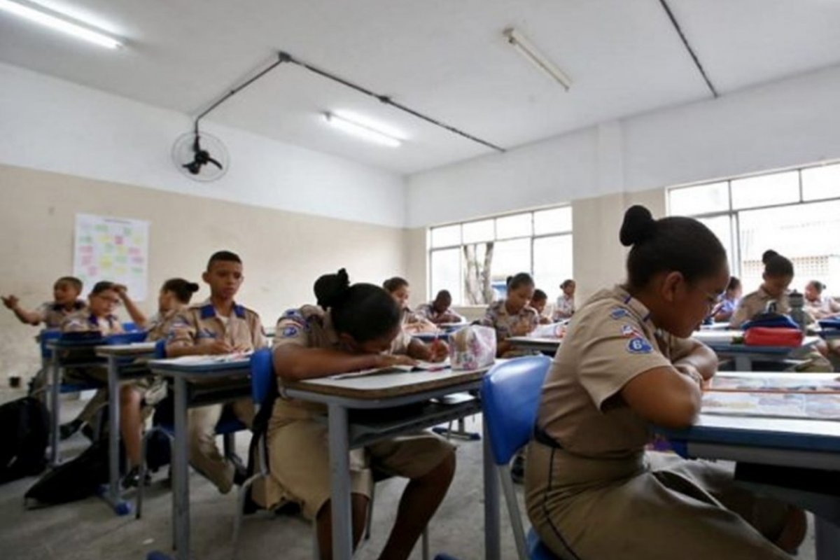 Estão abertas as inscrições para novos alunos dos colégios e creches da Polícia Militar da Bahia