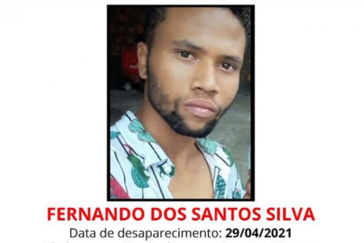 Jovem de 21 anos desaparece há oito dias e família procura