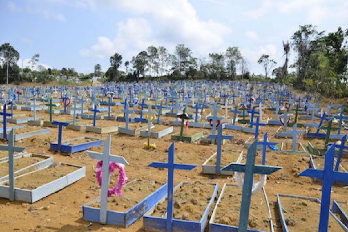 Brasil contabiliza 82.266 mortes por covid-19 em abril deste ano