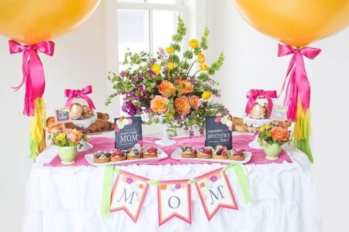 Saiba como decorar a mesa para o Dia das Mães