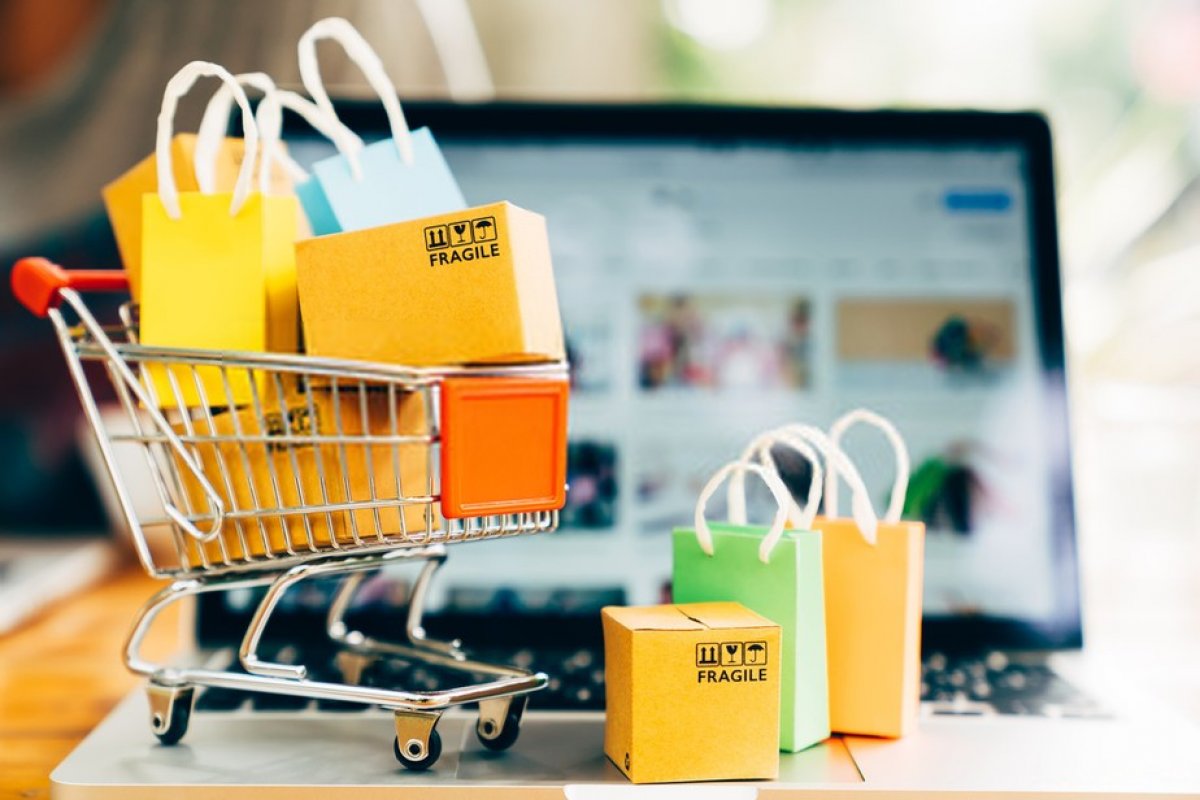 Compras online saltam 72% no 1º trimestre de 2021